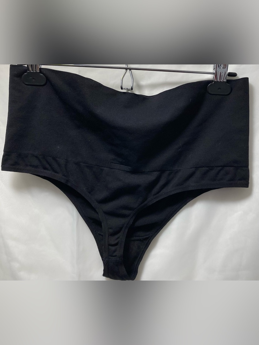 Black High Waist Seamless Briefs Women’s Size L